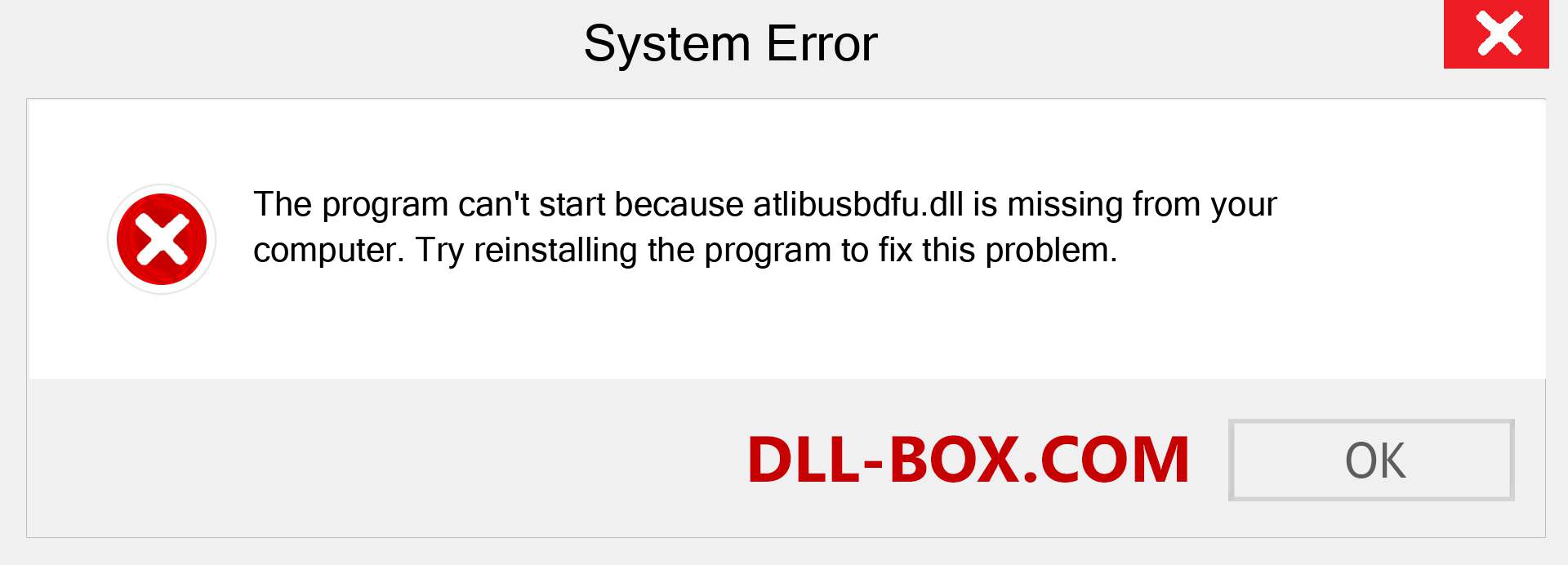  atlibusbdfu.dll file is missing?. Download for Windows 7, 8, 10 - Fix  atlibusbdfu dll Missing Error on Windows, photos, images