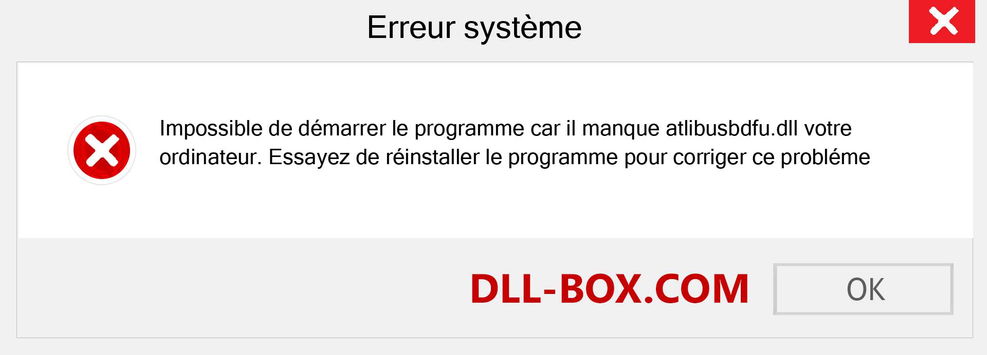 Le fichier atlibusbdfu.dll est manquant ?. Télécharger pour Windows 7, 8, 10 - Correction de l'erreur manquante atlibusbdfu dll sur Windows, photos, images